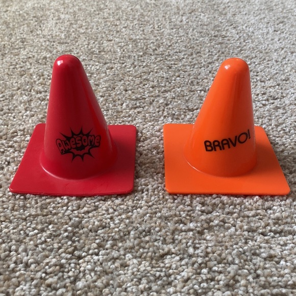 Office | Mini Superstar Genius Caution Signs Mini Behavior Cones And ...